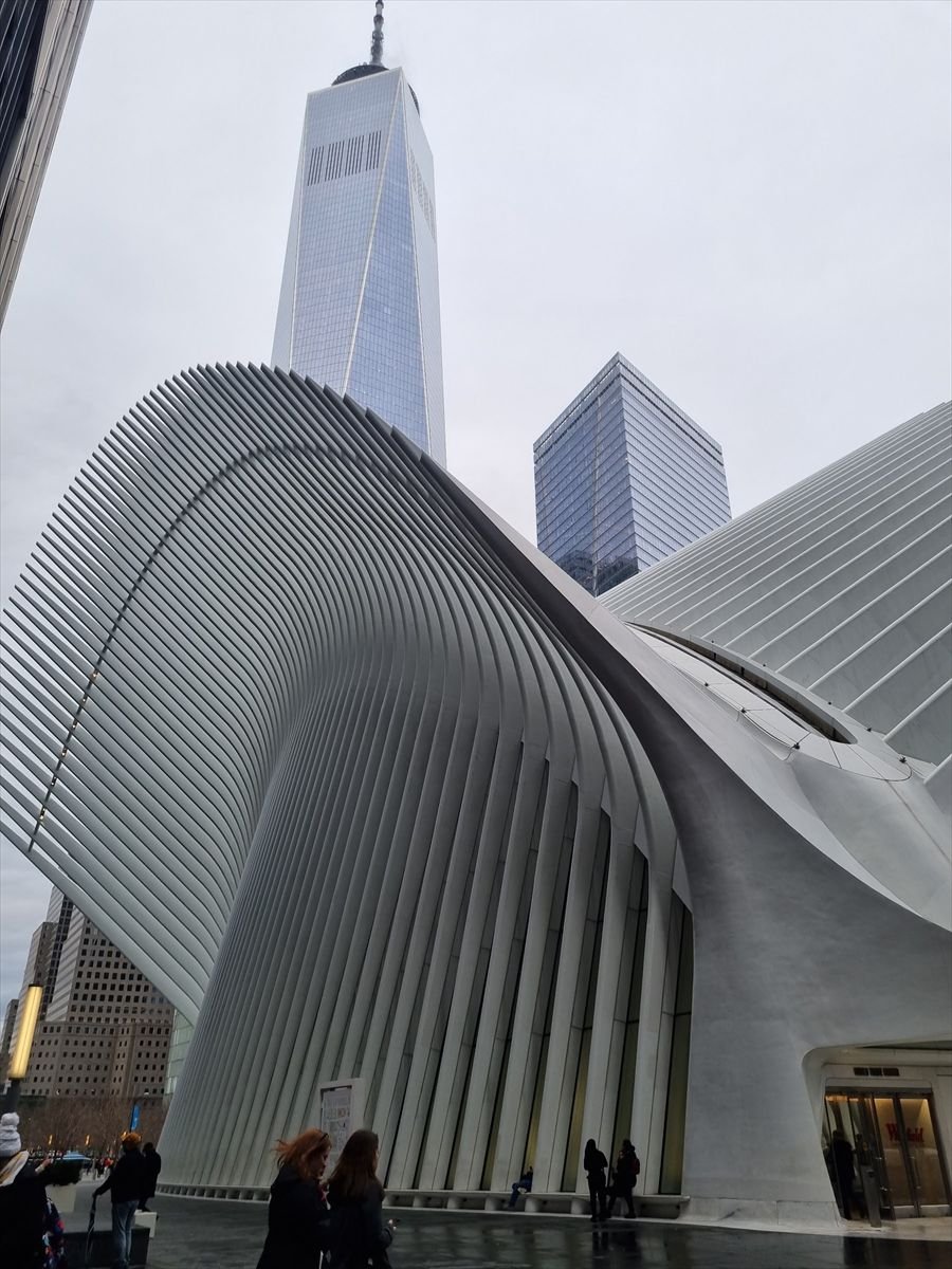 Arquitectura del Oculus en Nueva York